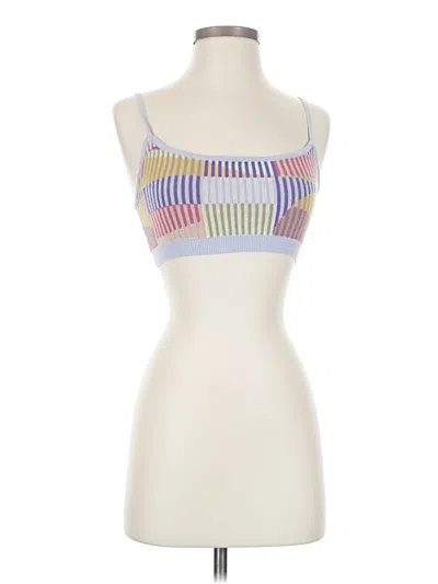 Pre-owned Fabletics Tube Top White Square Neckline Tops
