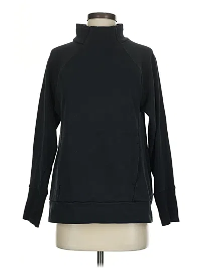 Pre-owned Fabletics Turtleneck Sweater In Black