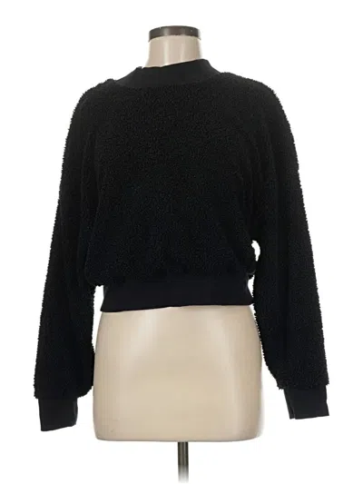 Pre-owned Fabletics Turtleneck Sweater In Black