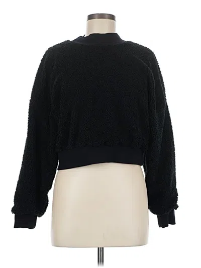 Pre-owned Fabletics Turtleneck Sweater In Black