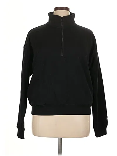 Pre-owned Fabletics Turtleneck Sweater In Black