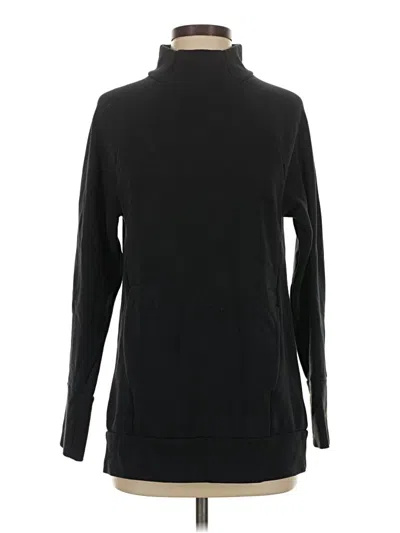 Pre-owned Fabletics Turtleneck Sweater In Black