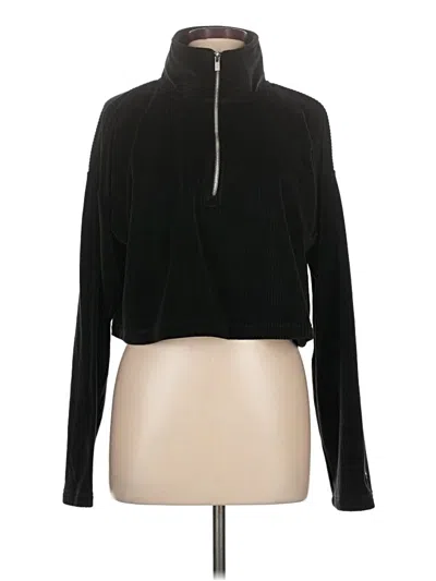 Pre-owned Fabletics Turtleneck Sweater In Black