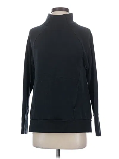 Pre-owned Fabletics Turtleneck Sweater In Black