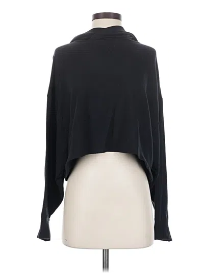 Pre-owned Fabletics Turtleneck Sweater In Black