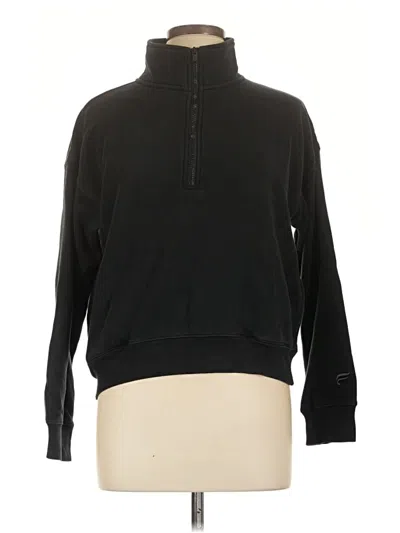 Pre-owned Fabletics Turtleneck Sweater In Black