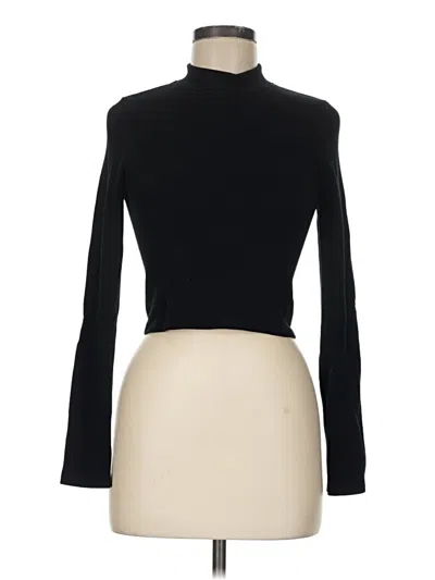 Pre-owned Fabletics Turtleneck Sweater In Black