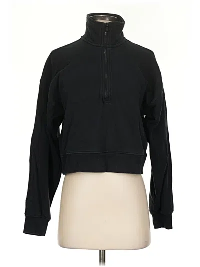 Pre-owned Fabletics Turtleneck Sweater In Black