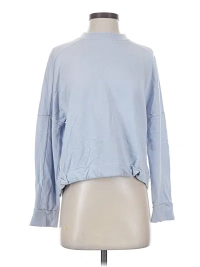 Pre-owned Fabletics Turtleneck Sweater In Blue