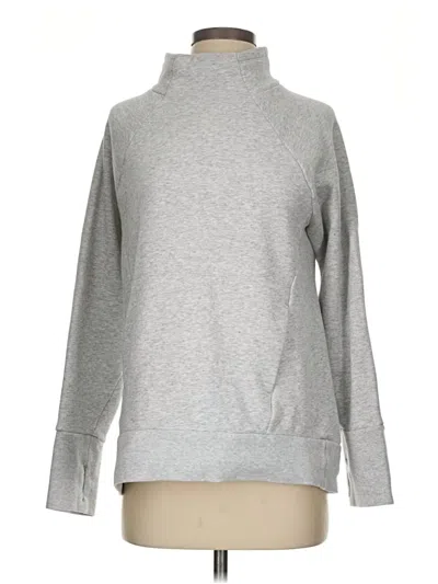 Pre-owned Fabletics Turtleneck Sweater In Gray