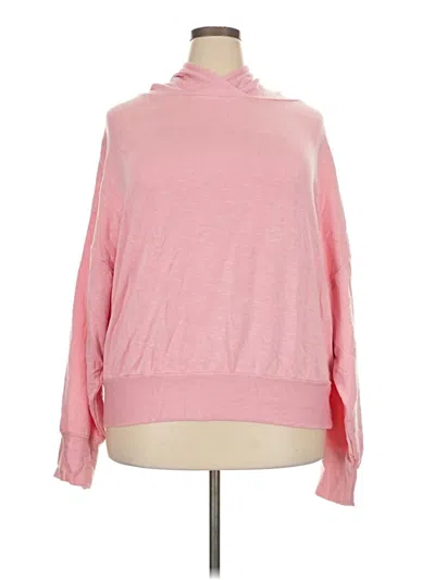 Pre-owned Fabletics Turtleneck Sweater In Pink