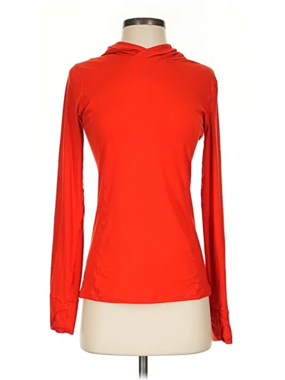 Pre-owned Fabletics Turtleneck Sweater In Red
