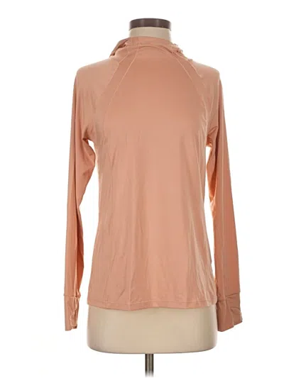 Pre-owned Fabletics Turtleneck Sweater In Tan