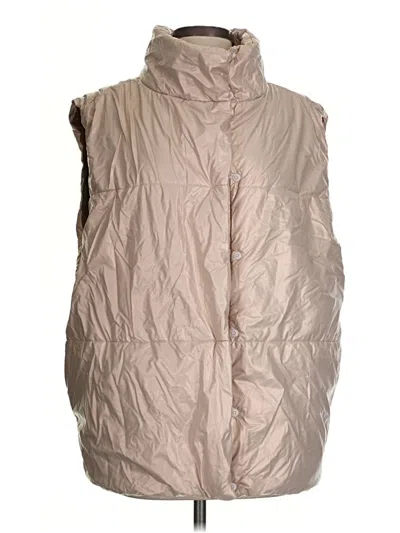 Pre-owned Fabletics Vest In Tan