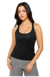 Fabletics Whisper Racerback Tank In Black