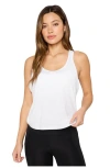 Fabletics Whisper Racerback Tank In White