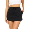 Fabletics Year Round Terry Mini Skirt In Black