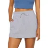 Fabletics Year Round Terry Mini Skirt In Gray