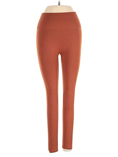 Pre-owned Fabletics Yoga Pants In Brown