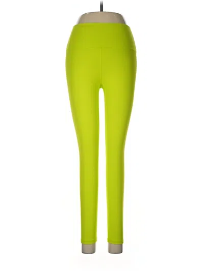 Pre-owned Fabletics Yoga Pants In Green