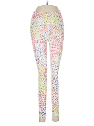 Pre-owned Fabletics Yoga Pants In Pink