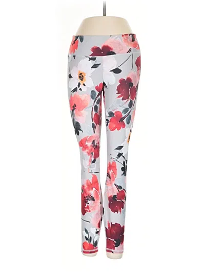 Pre-owned Fabletics Yoga Pants In Pink