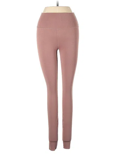 Pre-owned Fabletics Yoga Pants In Pink