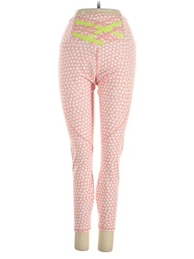 Pre-owned Fabletics Yoga Pants In Pink