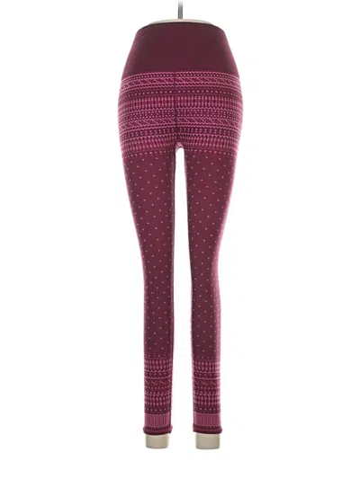 Pre-owned Fabletics Yoga Pants In Pink