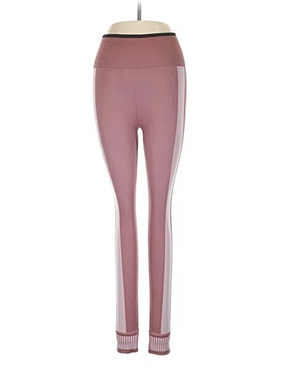 Pre-owned Fabletics Yoga Pants In Pink