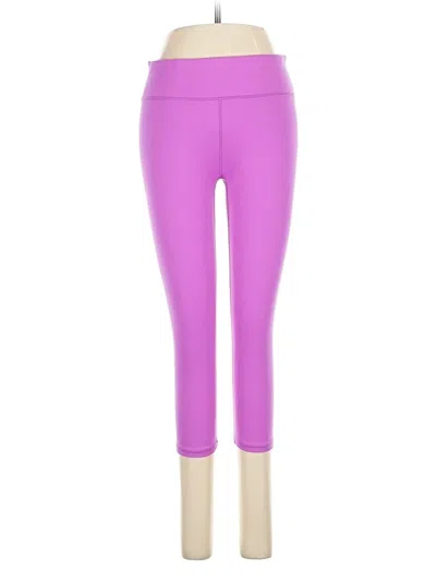 Pre-owned Fabletics Yoga Pants In Purple