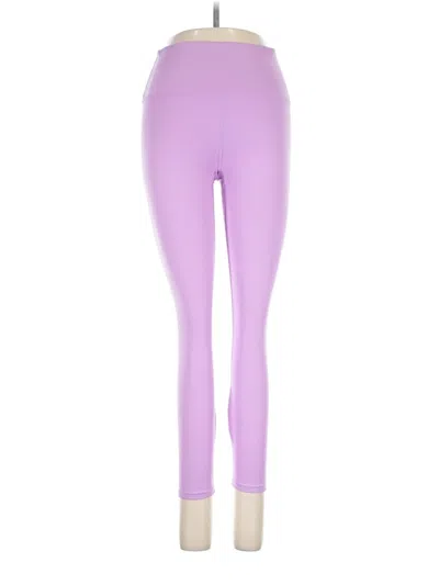 Pre-owned Fabletics Yoga Pants In Purple