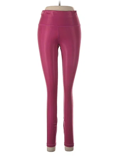 Pre-owned Fabletics Yoga Pants In Purple
