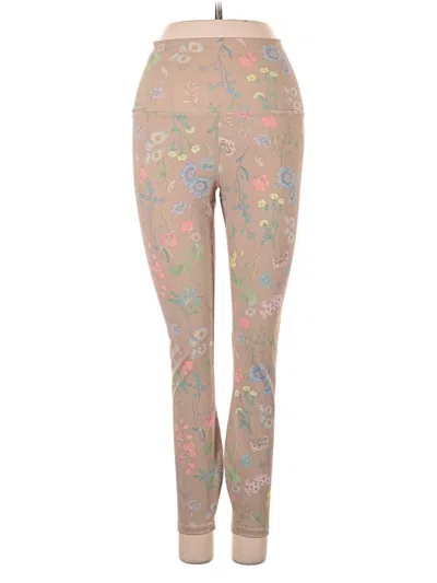 Pre-owned Fabletics Yoga Pants In Tan