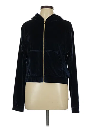 Pre-owned Fabletics Zip Up Hoodie In Black
