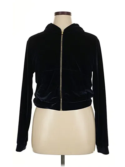 Pre-owned Fabletics Zip Up Hoodie In Blue