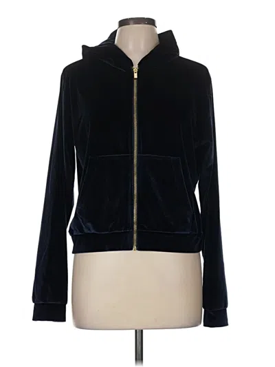 Pre-owned Fabletics Zip Up Hoodie In Blue