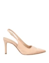 Fabrica Veneta Woman Pumps Brick Red Size 11 Leather