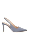 Fabrica Veneta Woman Pumps Light Purple Size 8 Textile Fibers