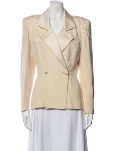 Pre-owned Fabrice New York Blazer In Neutral