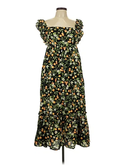 Pre-owned Fab'rik Casual Dress In Black