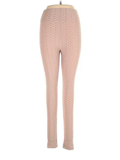 Pre-owned Fab'rik Casual Pants In Pink