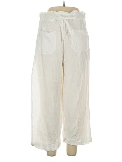 Pre-owned Fab'rik Casual Pants In White