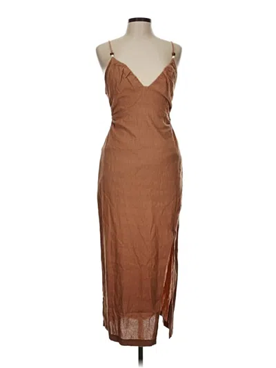 Pre-owned Fab'rik Cocktail Dress In Brown