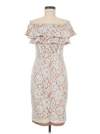 Pre-owned Fab'rik Cocktail Dress In Ivory