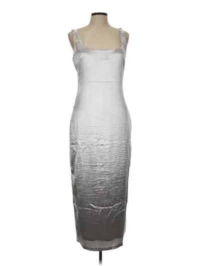 Pre-owned Fab'rik Cocktail Dress In Silver