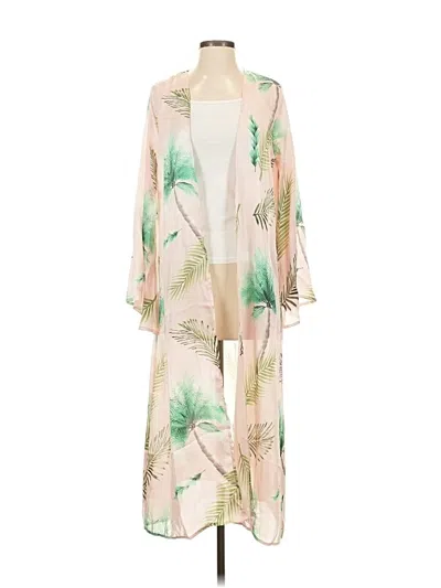 Pre-owned Fab'rik Kimono In Pink