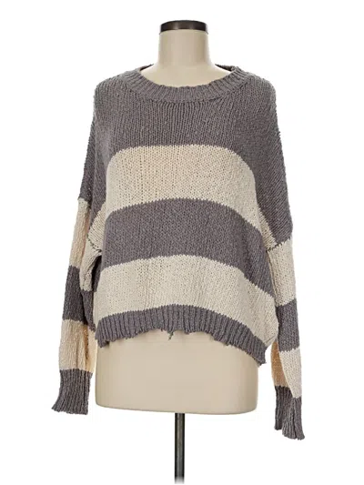 Pre-owned Fab'rik Pullover Sweater In Gray