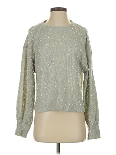 Pre-owned Fab'rik Pullover Sweater In Silver