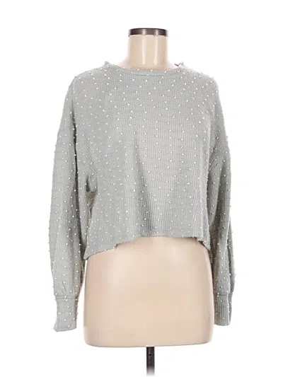 Pre-owned Fab'rik Pullover Sweater In Silver